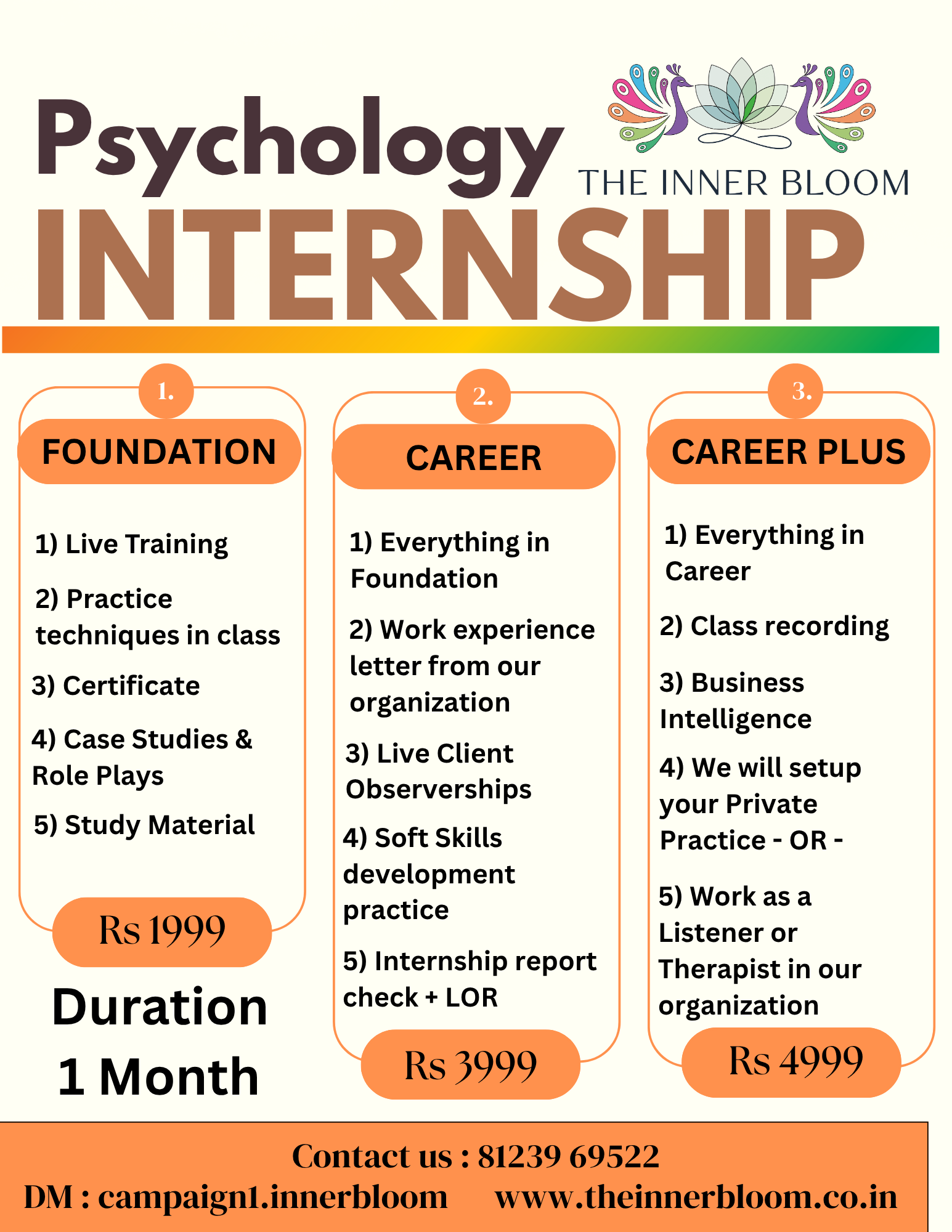 The Inner Bloom Internship – promotional
