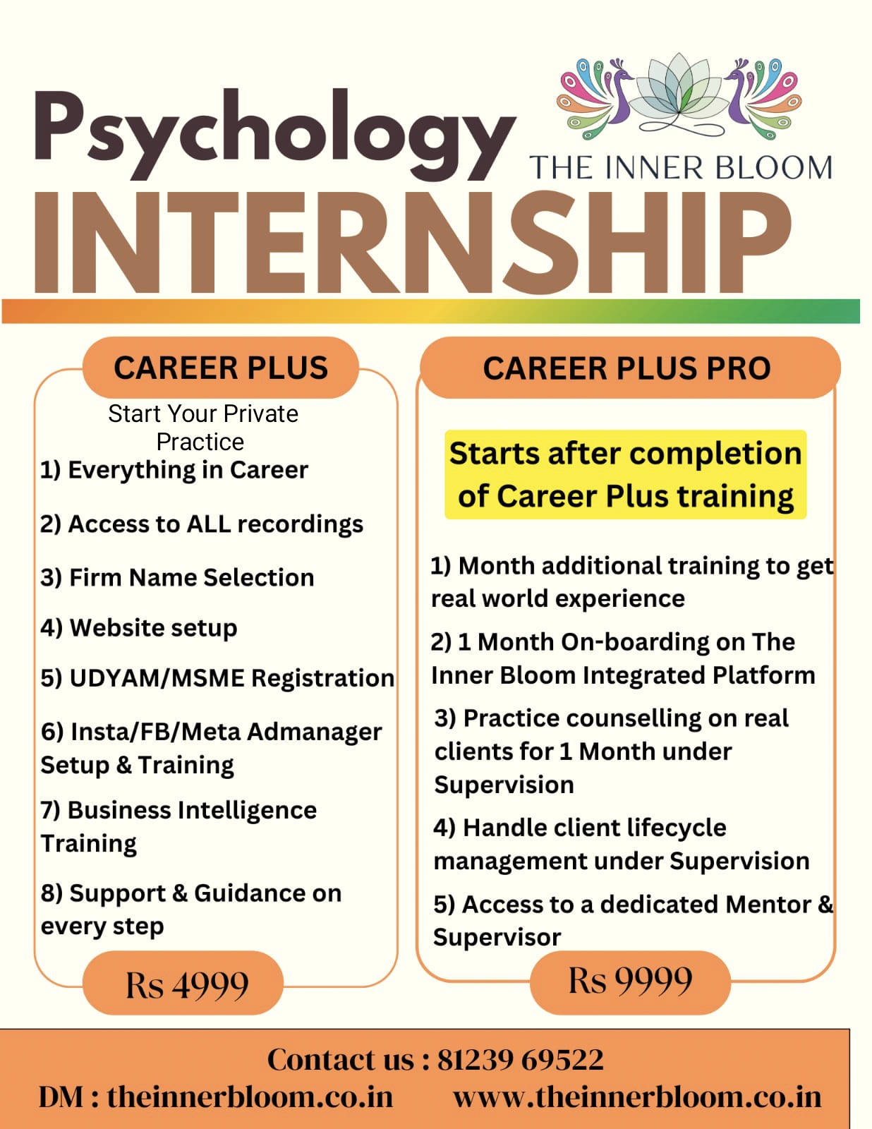 The Inner Bloom Internship – promotional